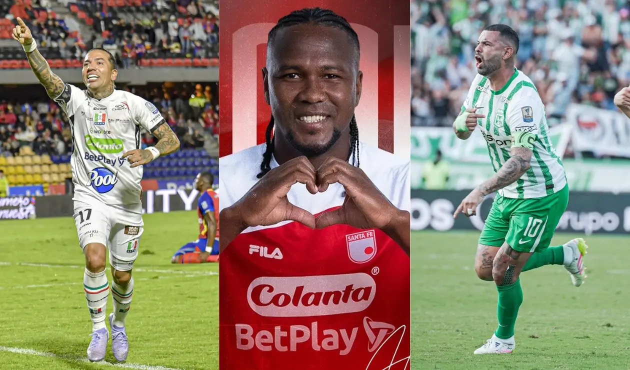 Así está la tabla de goleadores de la Liga BetPlay