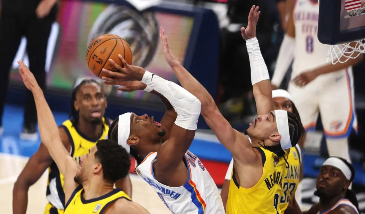 Thunder y Pacers en duelo de finales de NBA 2025