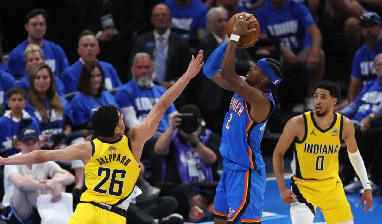 Thunder y Pacers en duelo de finales de NBA 2025