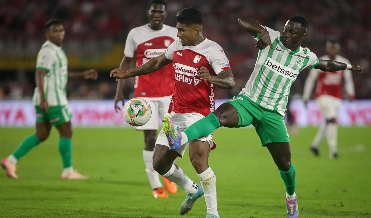 Independiente Santa Fe vs Atlético Nacional - Fecha 4 Cuadrangulares Liga Betplay 2025-1
