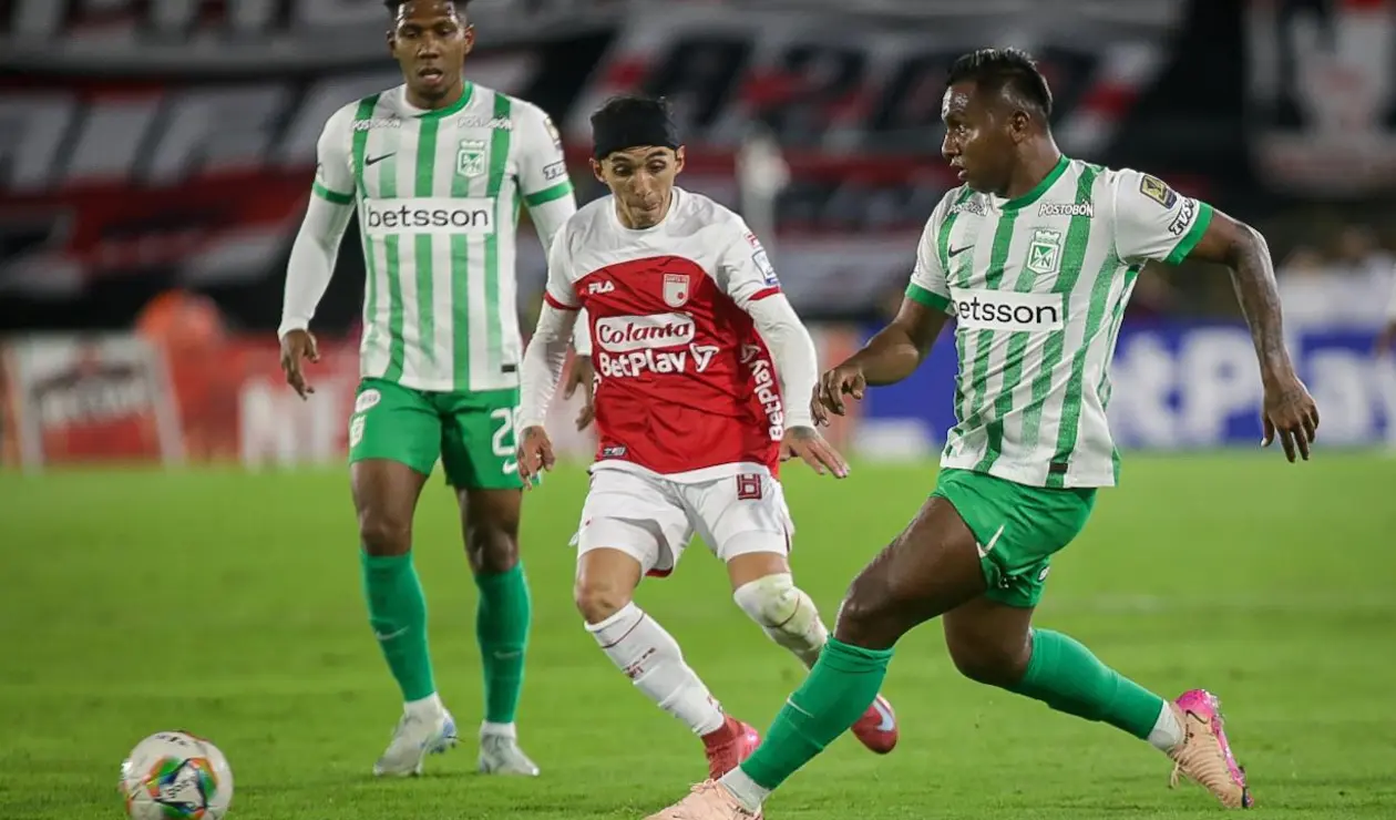 Independiente Santa Fe vs Atlético Nacional - Fecha 4 Cuadrangulares Liga Betplay 2025-1