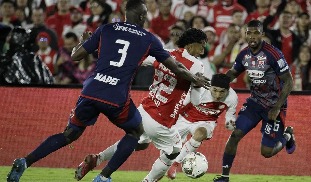 Santa Fe vs Medellín, final ida de la Liga Betplay 2025-1