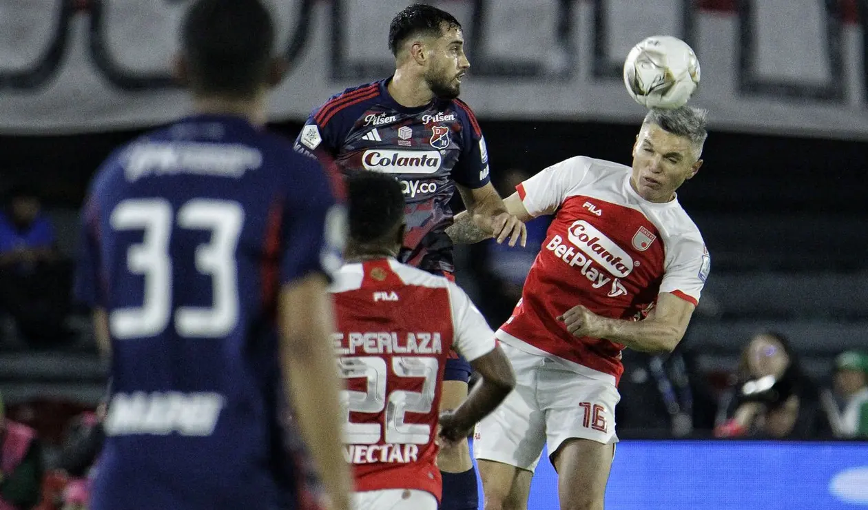 Santa Fe vs Medellín, final ida de la Liga Betplay 2025-1