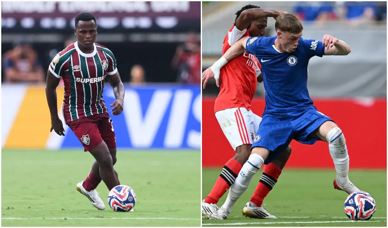 Jhon Arias y Cole Palmer, figuras de Fluminense y Chelsea