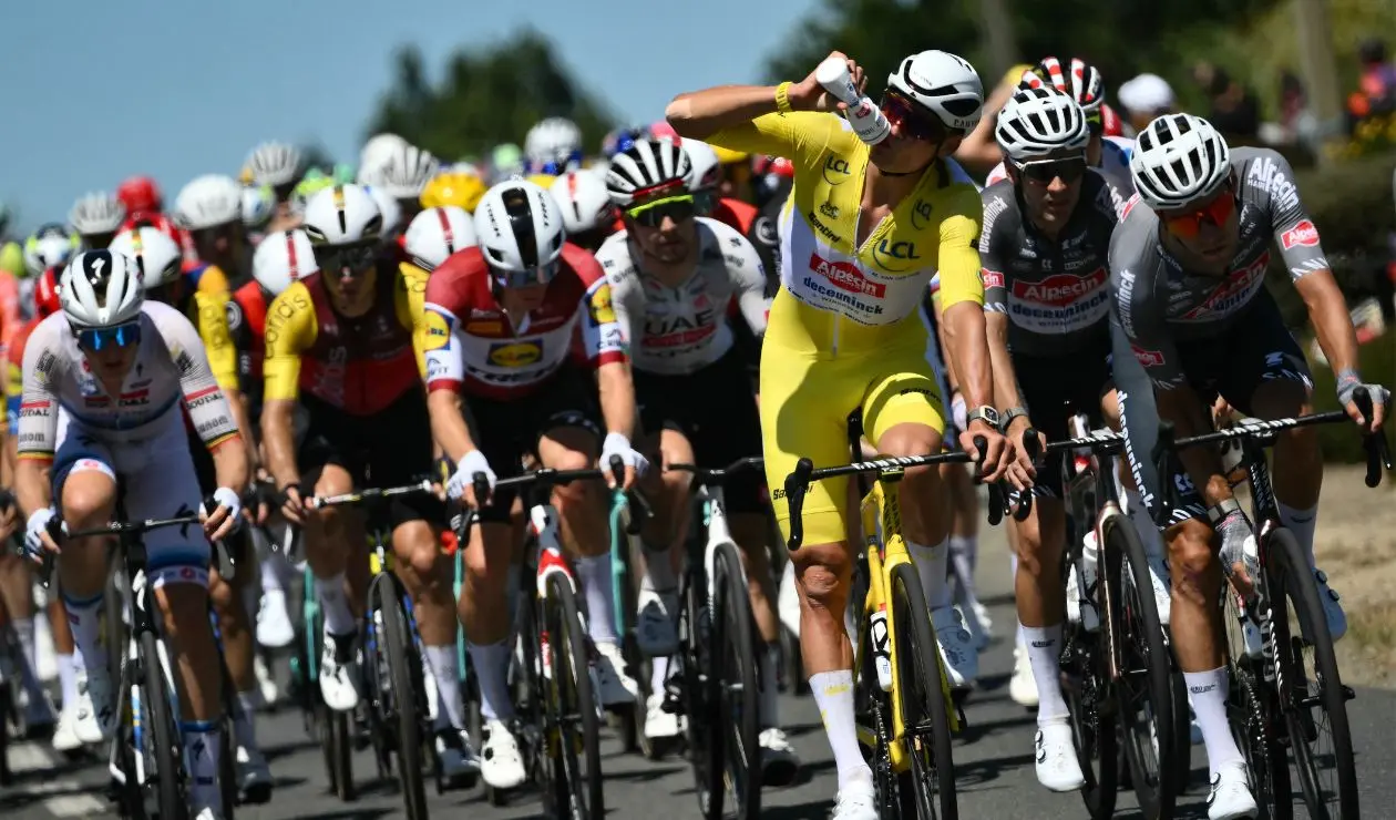 Clasificación general del Tour de Francia etapa 7
