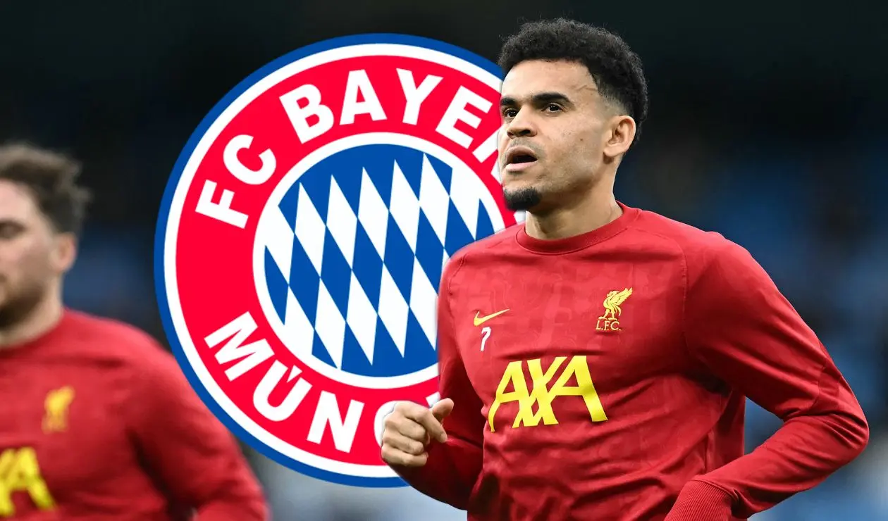 Luis Díaz con Bayern Munich