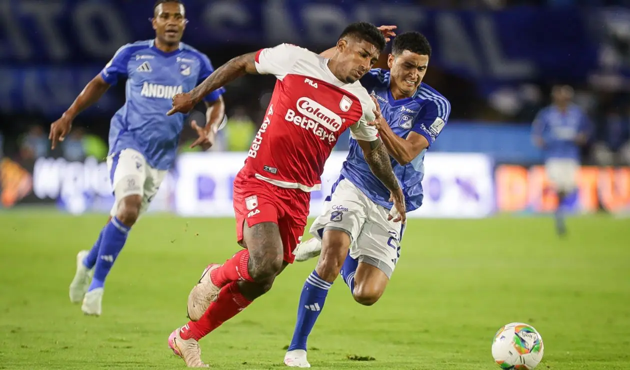 Millonarios vs Santa Fe - Liga Betplay