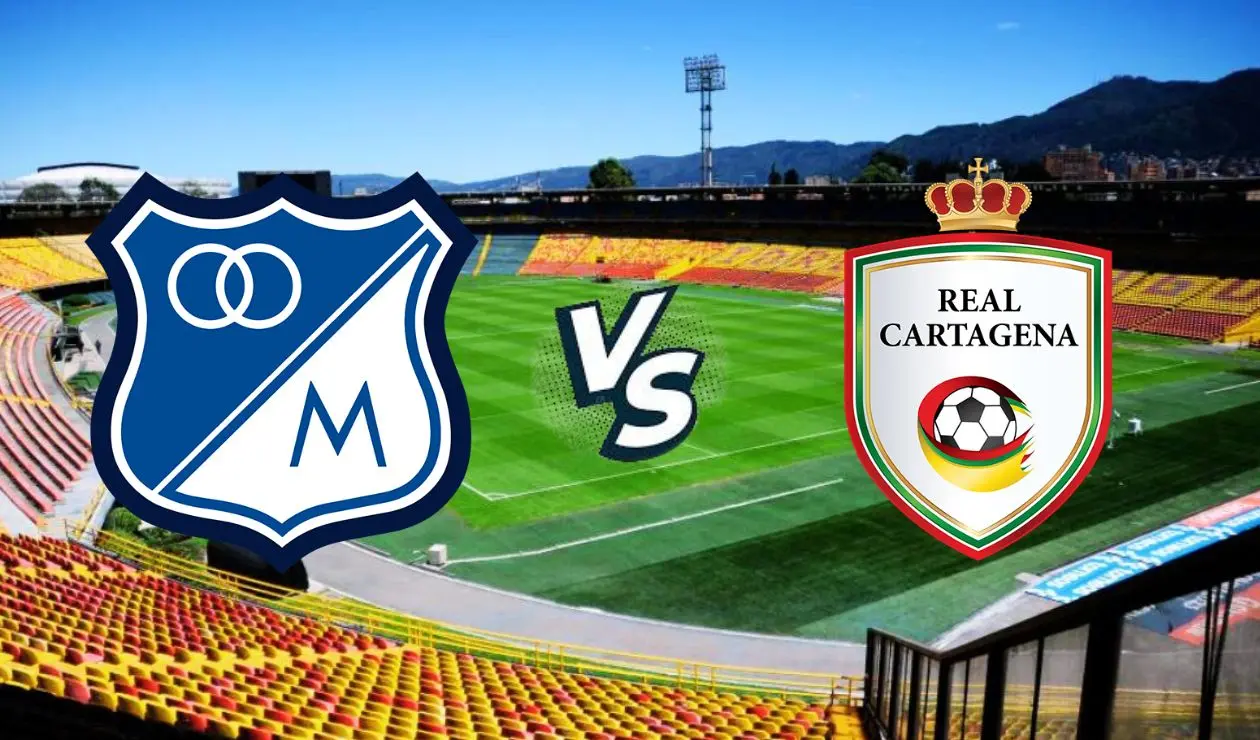 Millonarios vs Real Cartagena EN VIVO HOY 31 de julio: Copa Betplay