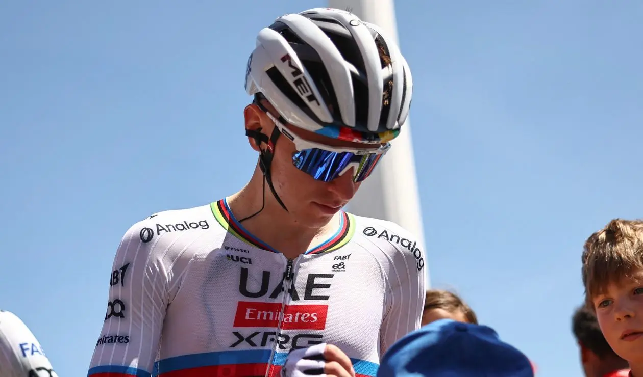 Tadej Pogacar en el Tour de Francia 2025