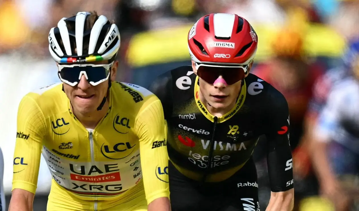 Tour de Francia 2025: Pogacar y Vingegaard en la general tras etapa 14