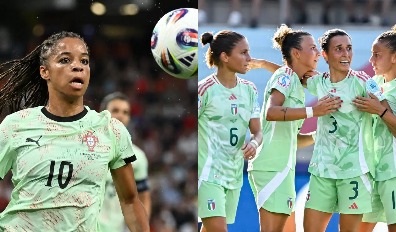 Portugal vs Italia Eurocopa Femenina