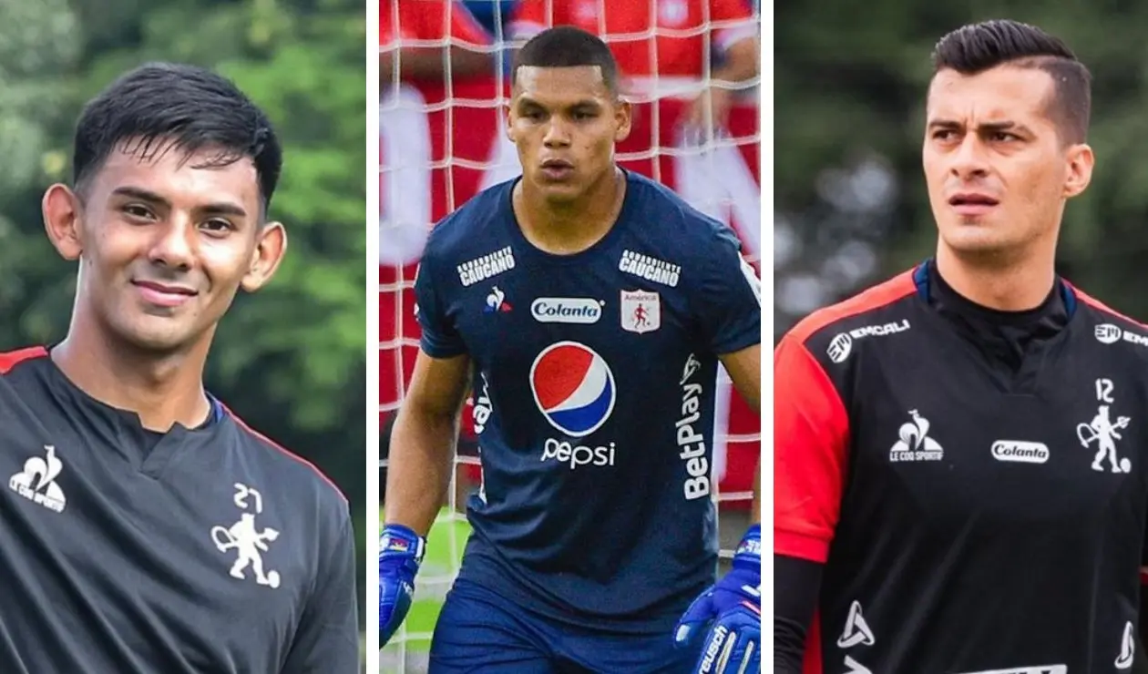 Santiago Silva - Joel Graterol - Jorge Soto: arqueros