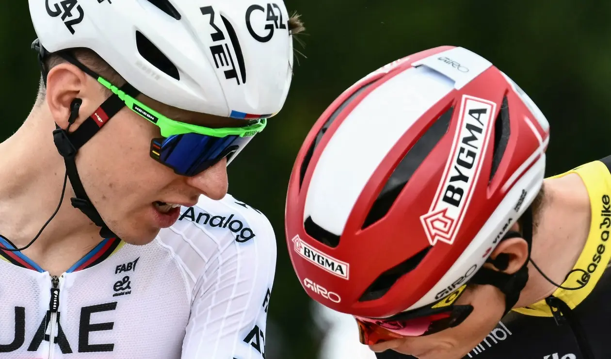 Tadej Pogacar y Jonas Vingegaard en el Tour de Francia - Etapa 4