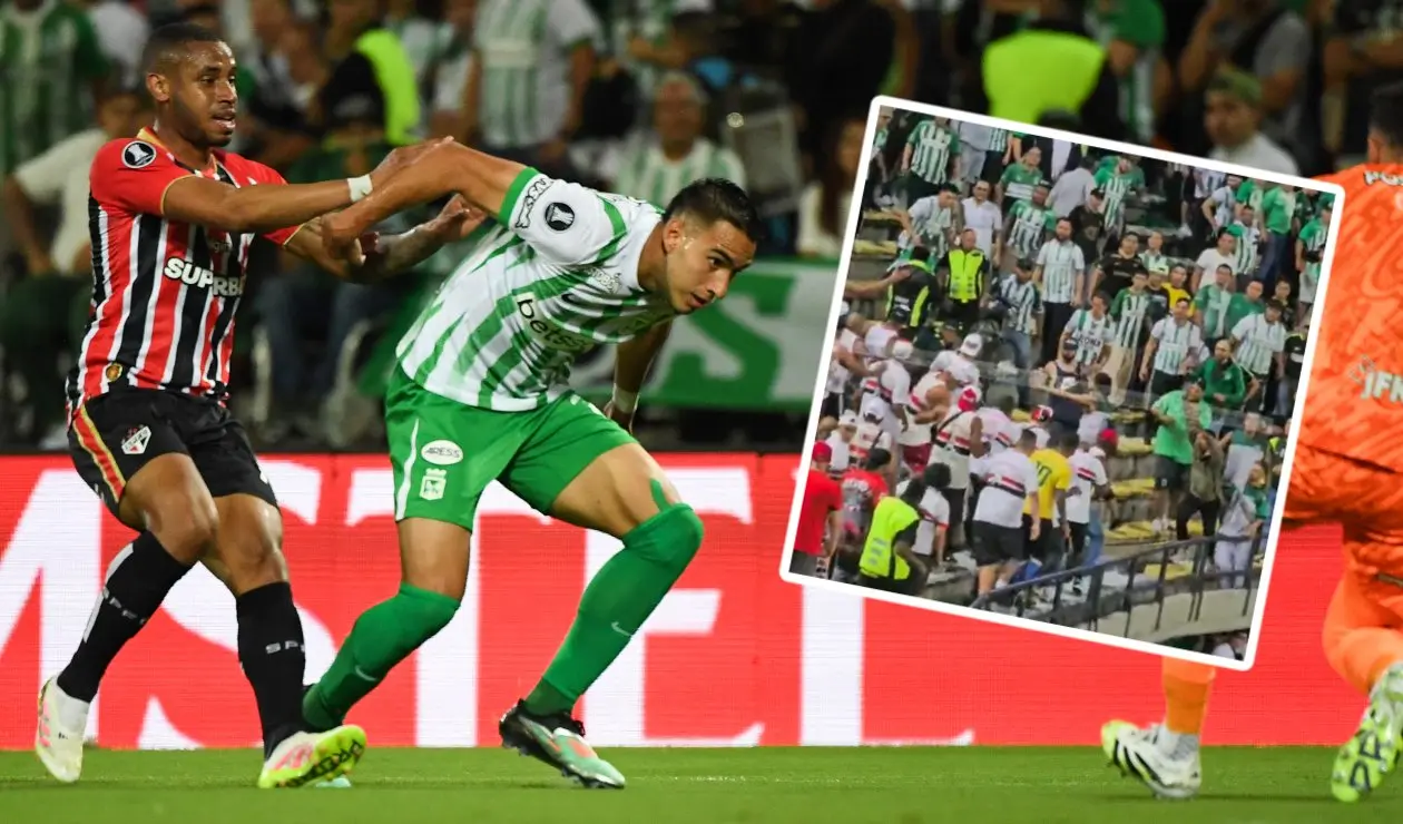 Atlético Nacional y Sao Paulo en duelo por la Copa Libertadores 2025