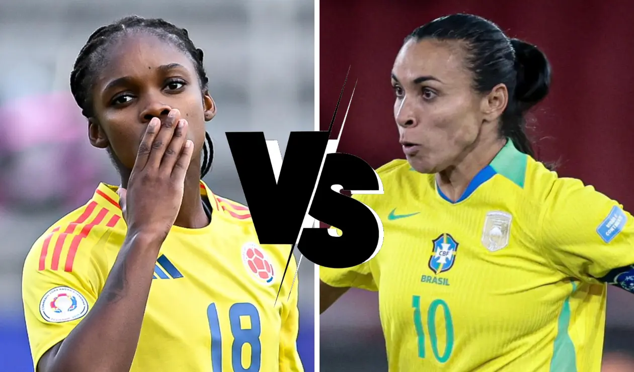 Colombia vs Brasil, final Copa América Femenina