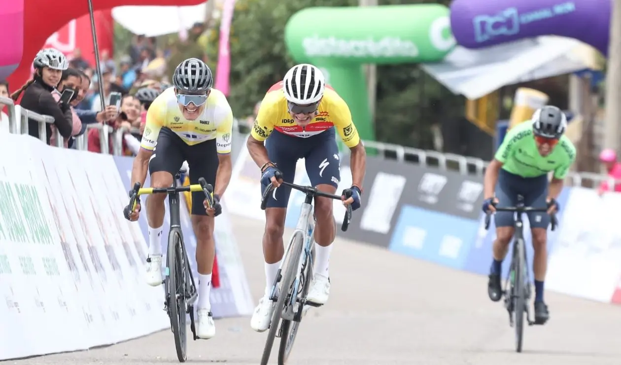 Diego Camargo ganó la etapa 4 de la Vuelta a Colombia