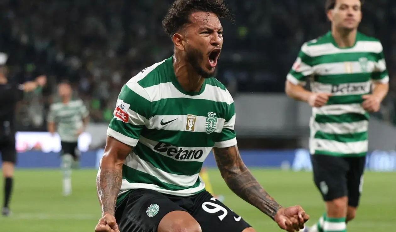 Luis Javier Suárez en Sporting Lisboa