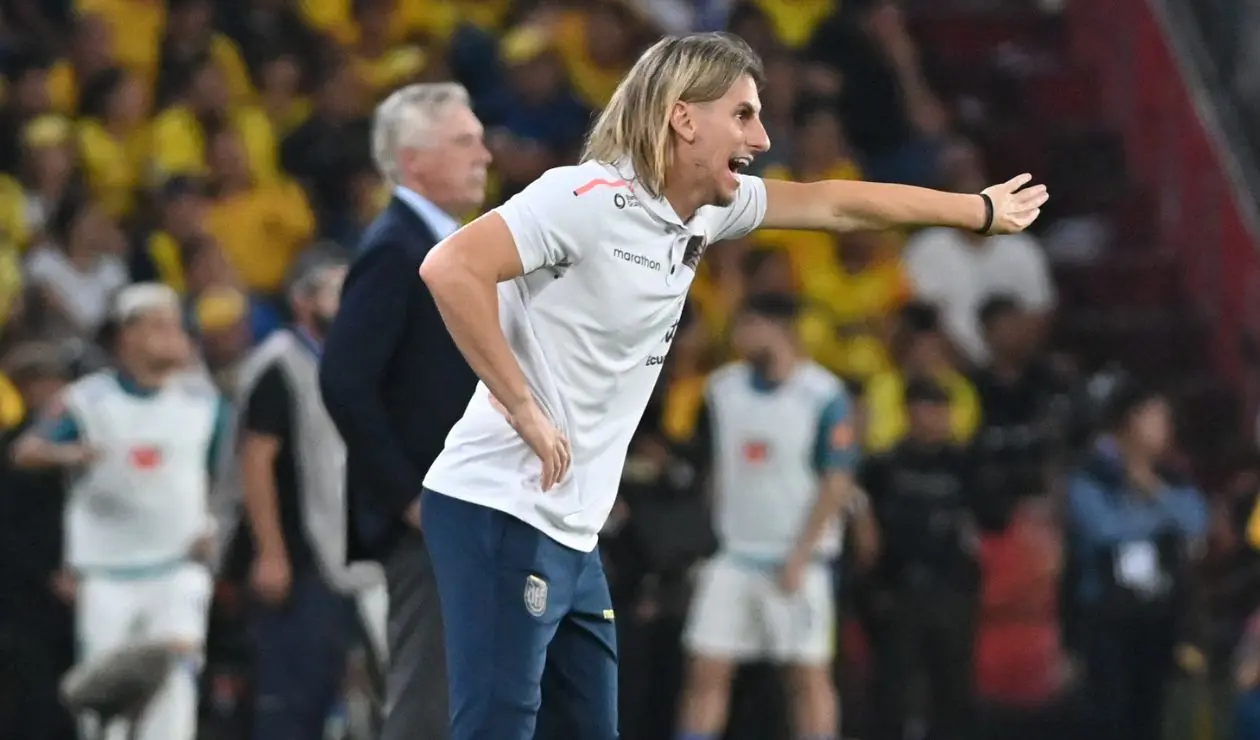Beccacece se desahogó tras empate de Ecuador ante Paraguay