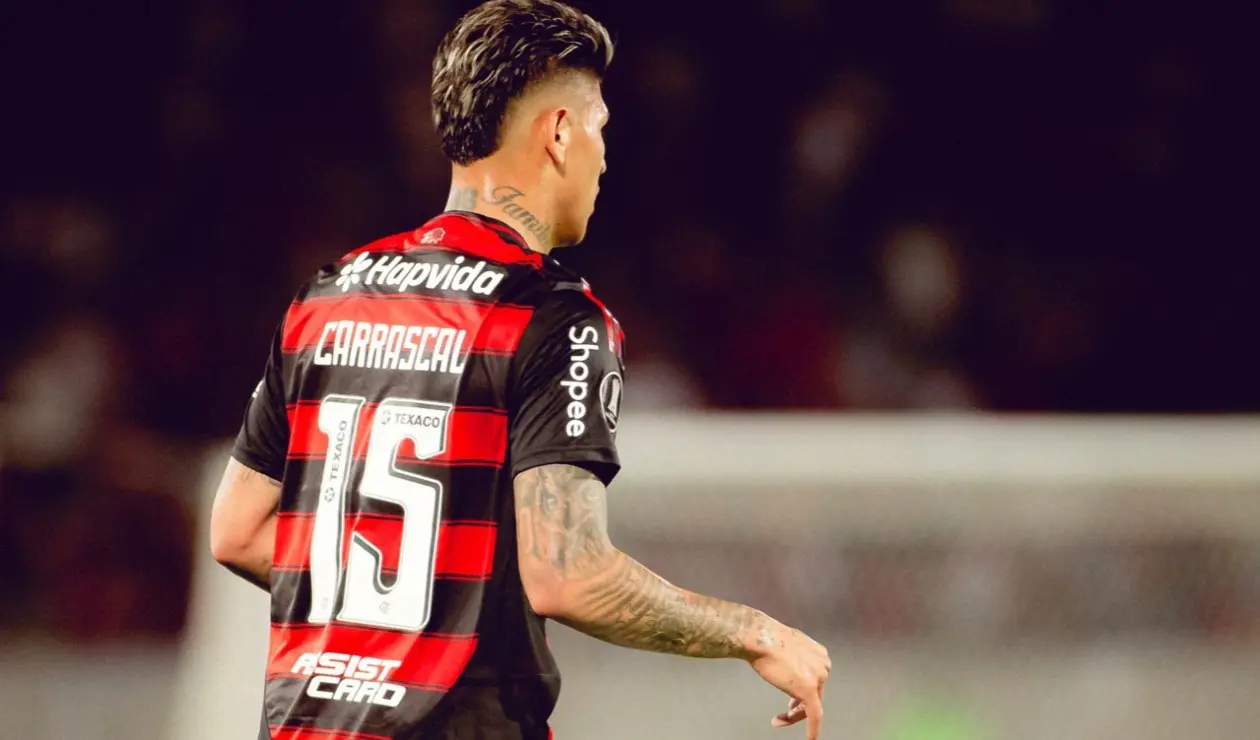 Jorge Carrascal en Flamengo