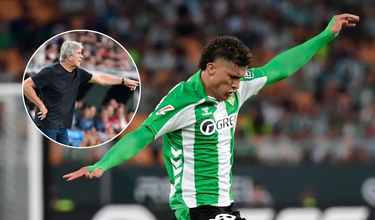 Pellegrini reveló que le falta a Deossa para ser titular en el Betis