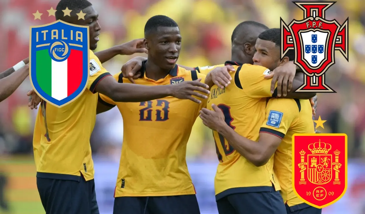 Selección de Ecuador jugaría amistoso con campeona de Europa