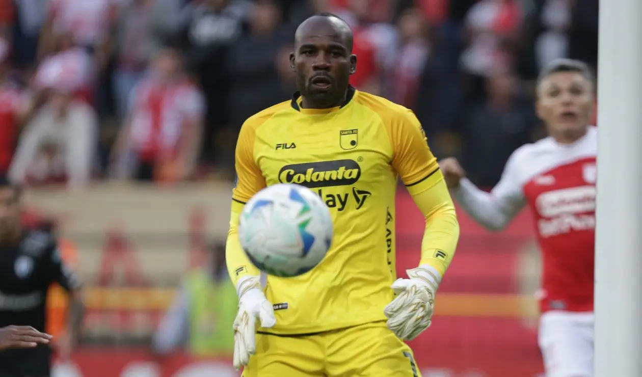 Andrés Mosquera Marmolejo, arquero de Santa Fe