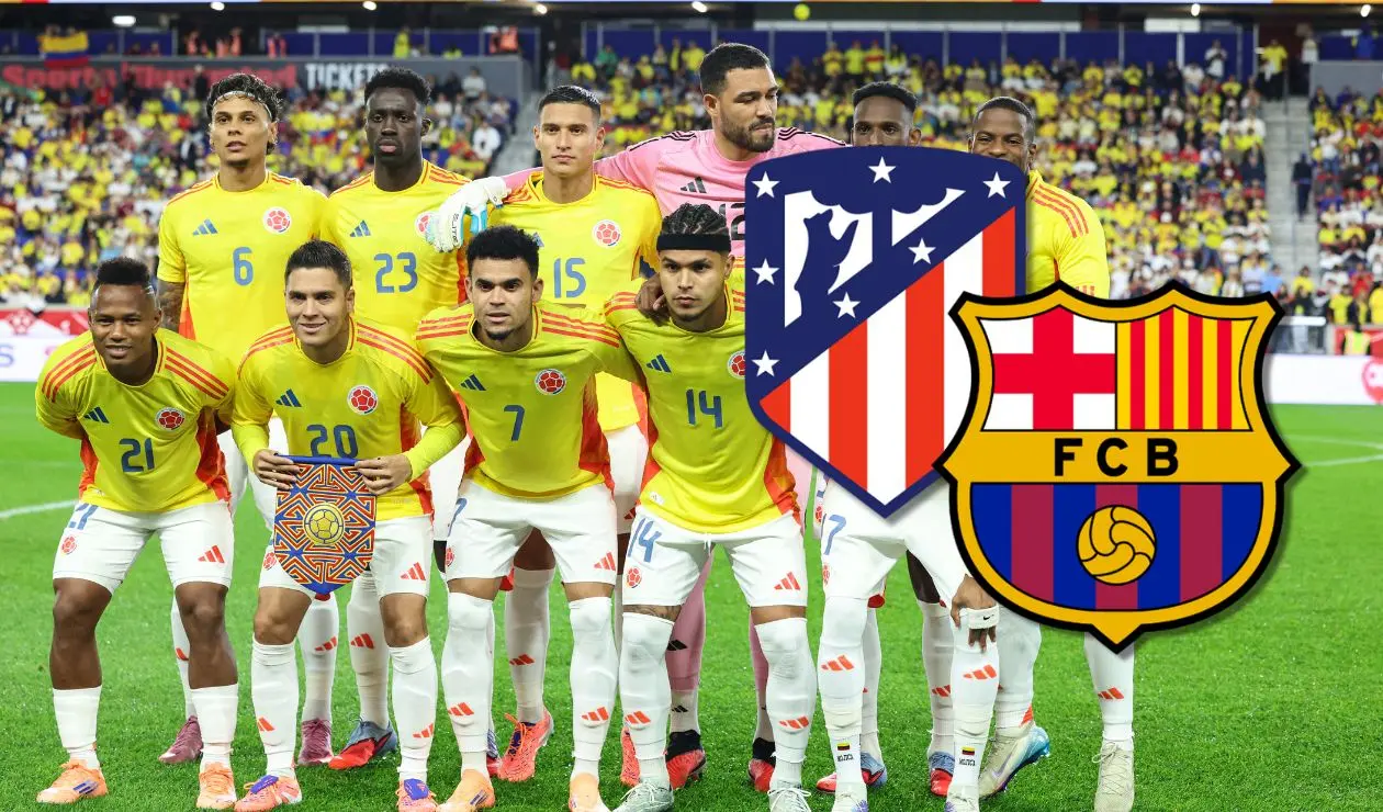 Selección Colombia | Atlético de Madrid y Barcelona