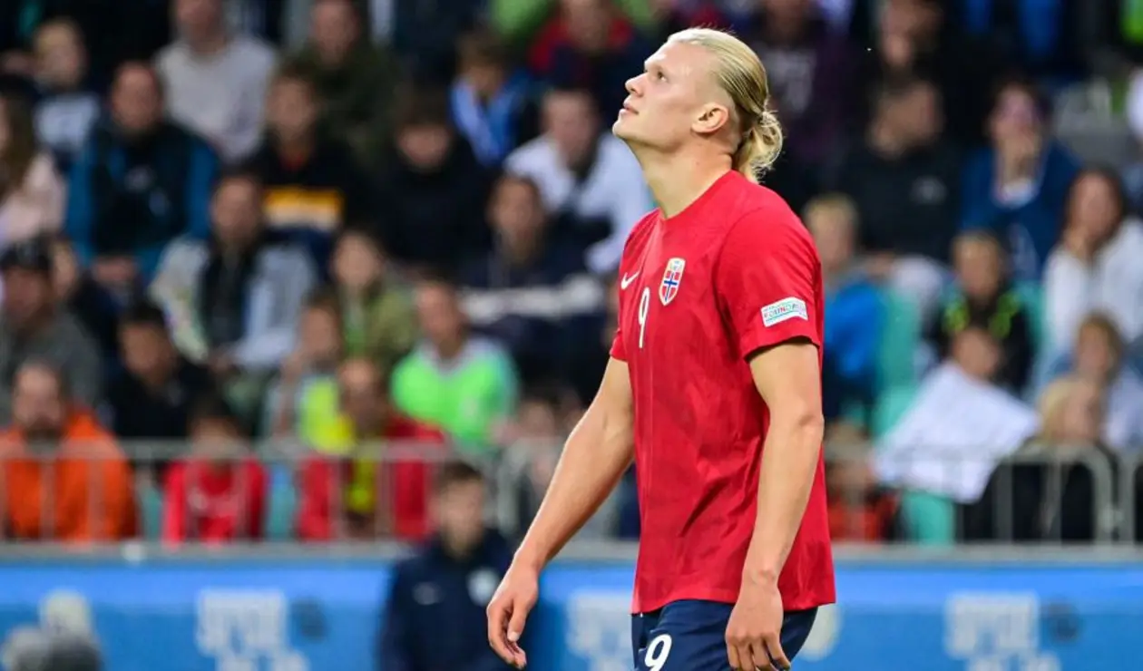 Erling Haaland, selección de Noruega