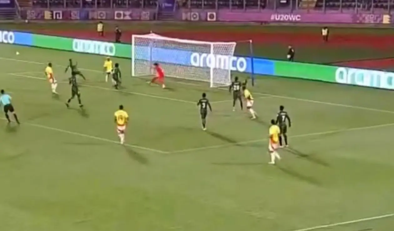 VIDEO - El VAR castigó a Colombia: así fue el gol anulado ante Nigeria