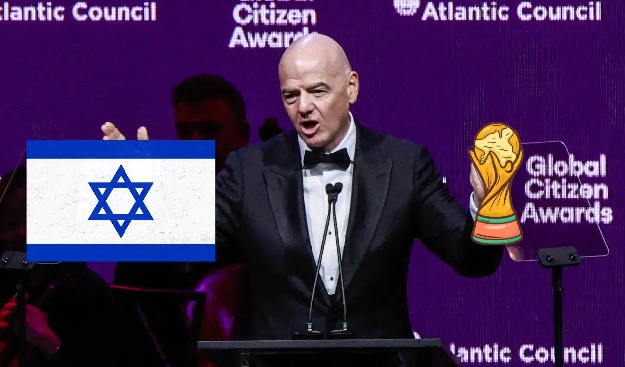 Infantino, presidente de FIFA sobre la situación de Israel