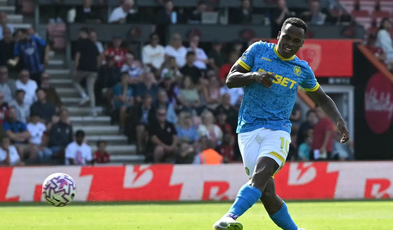 Jhon Arias, futbolista colombiano en Wolves