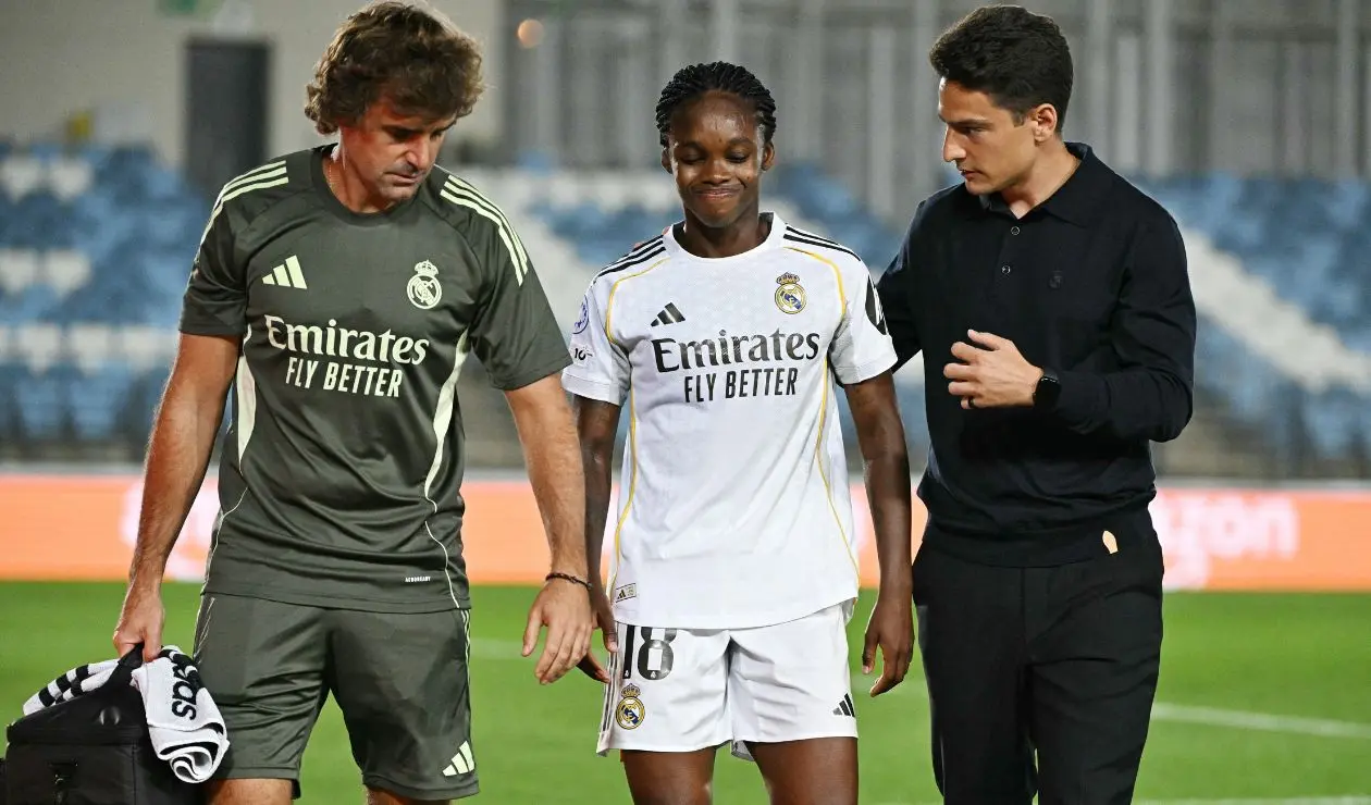 Linda Caicedo sufrió lesión