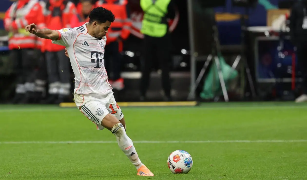 Luis Díaz estelar en el Bayern: doblete y juego de lujo contra Frankfurt