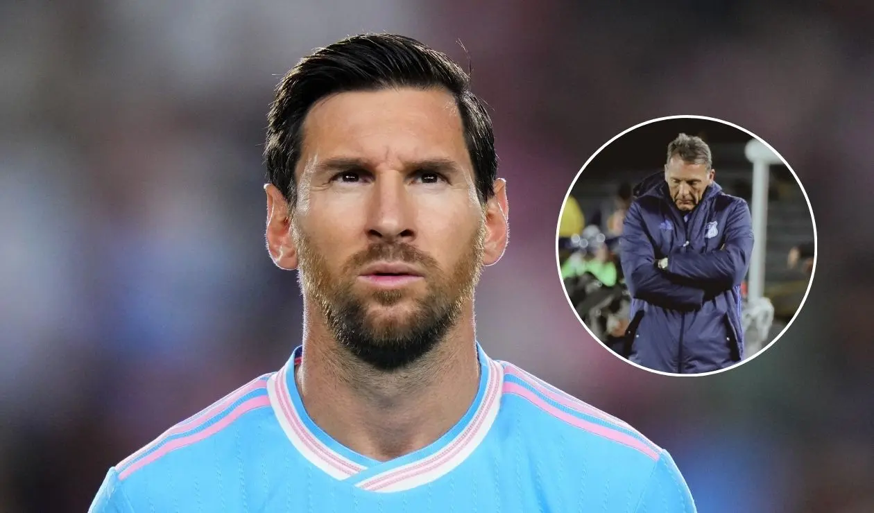 Messi no se olvidó de Russo: su mensaje al ex técnico de Millonarios