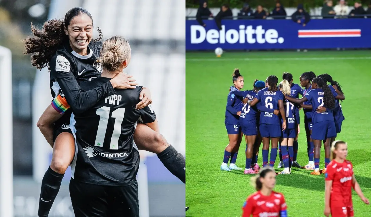 Wolfsburgo vs PSG Champions League Femenina
