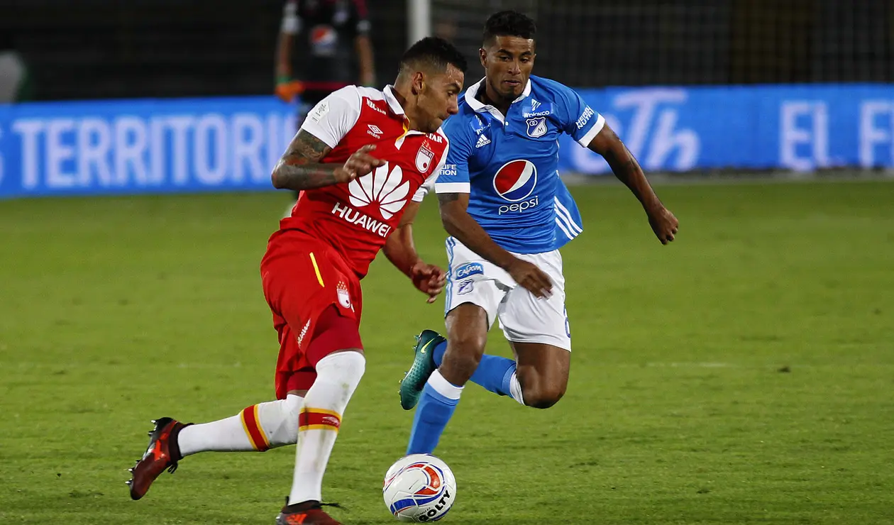 Santa Fe vs Millonarios disputarán los octavos de final de la Sudamericana