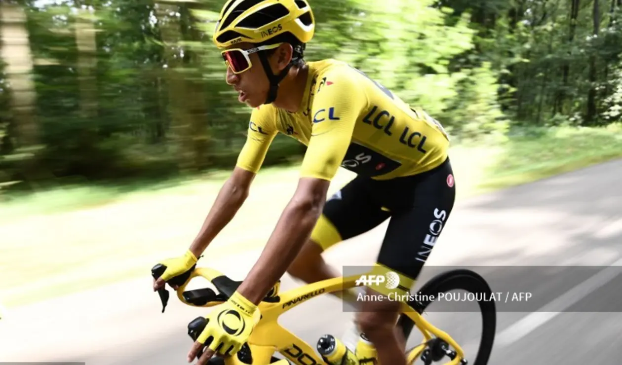 Tour de Francia - Egan Bernal, paseo por Los Campos Elíseos 