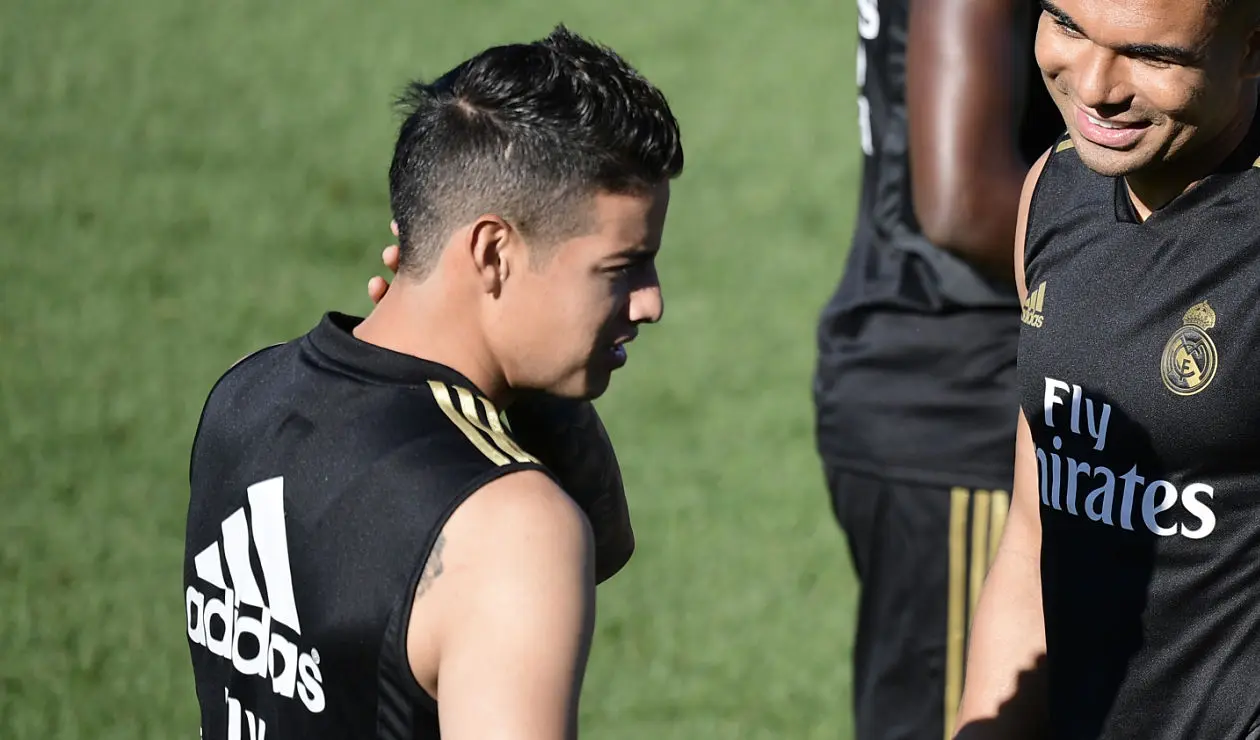 James Rodríguez, Real Madrid, liga española