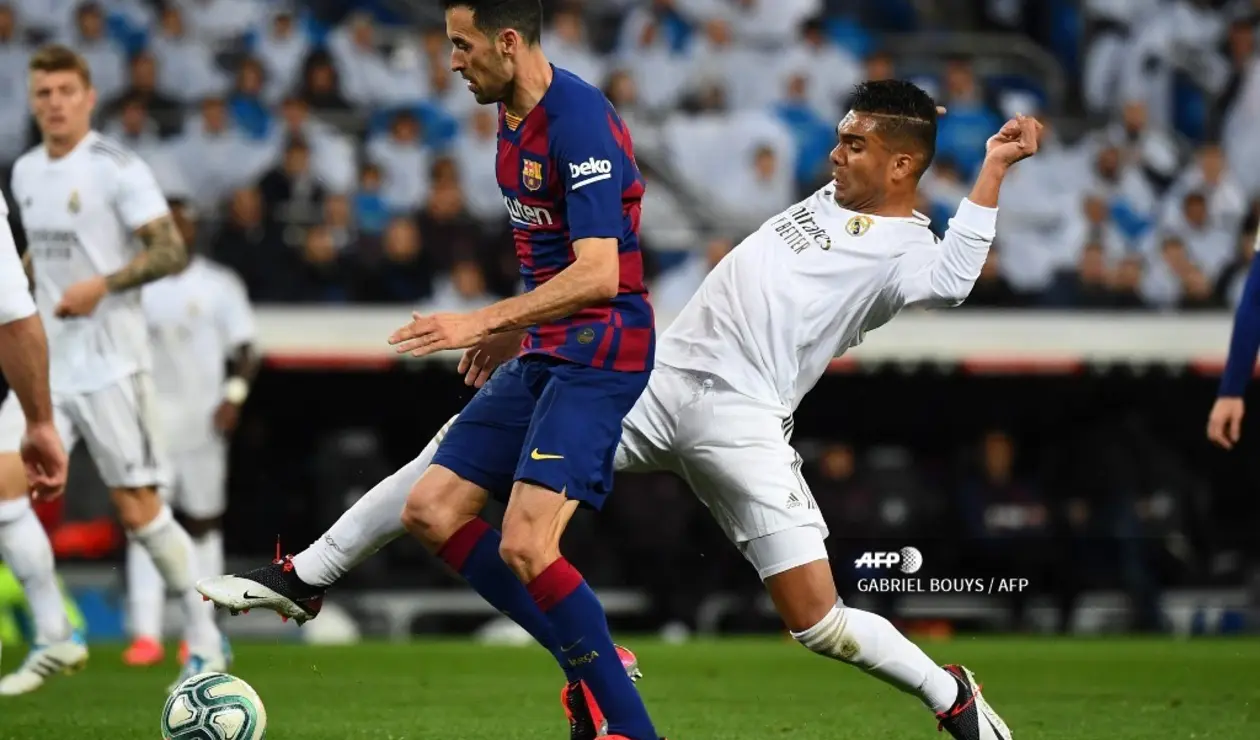 Sergio Busquets - Real Madrid vs Barcelona 2020