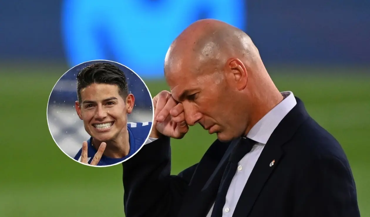 Zinedine Zidane, James Rodríguez