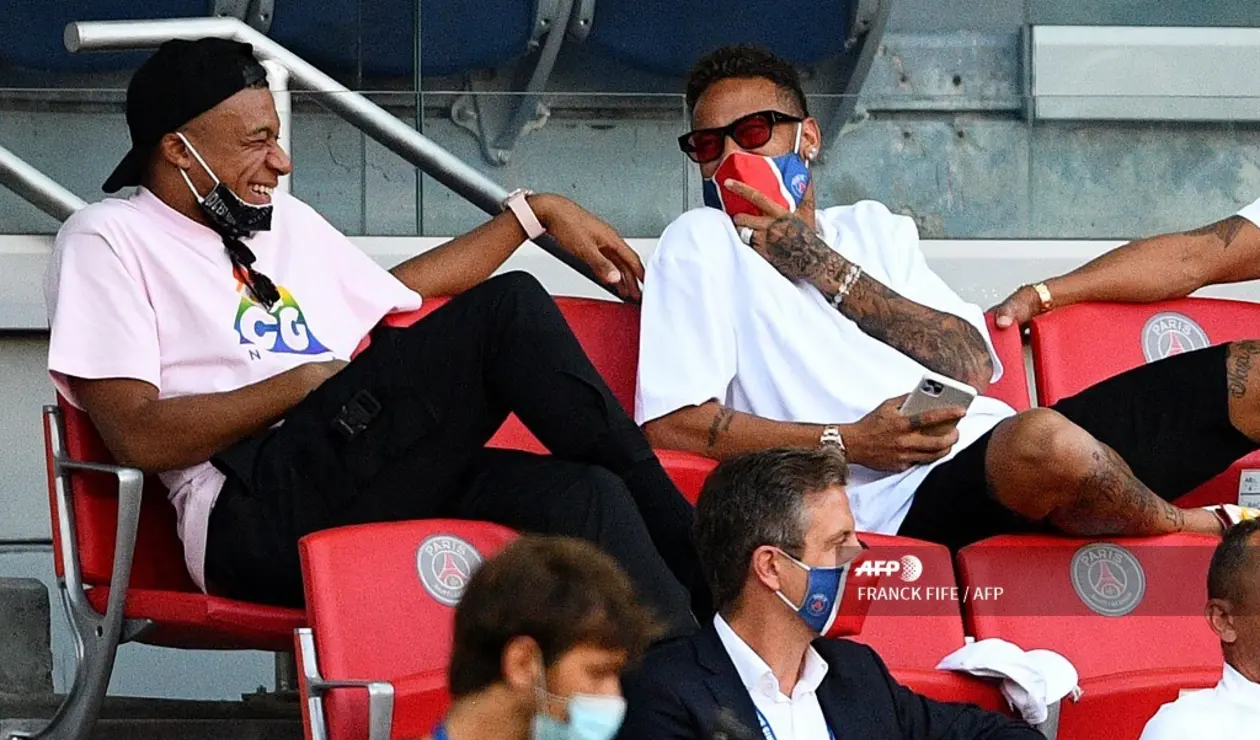Mbappé y Neymar