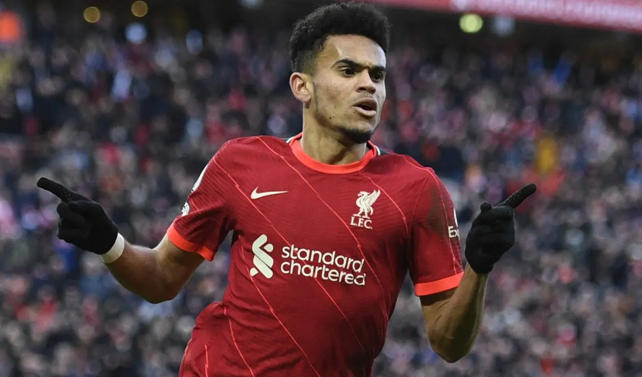 Luis Díaz, figura de Liverpool ante Norwich en la Premier