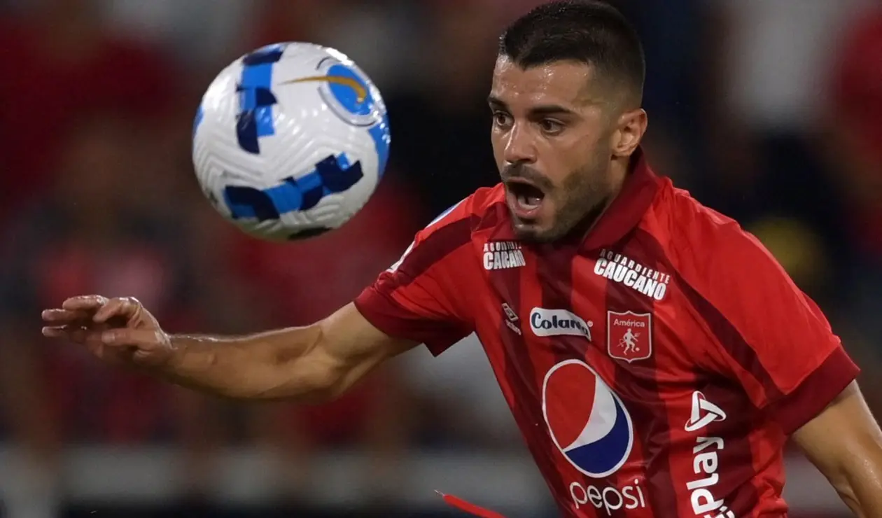 Iago Falque con el América de Cali
