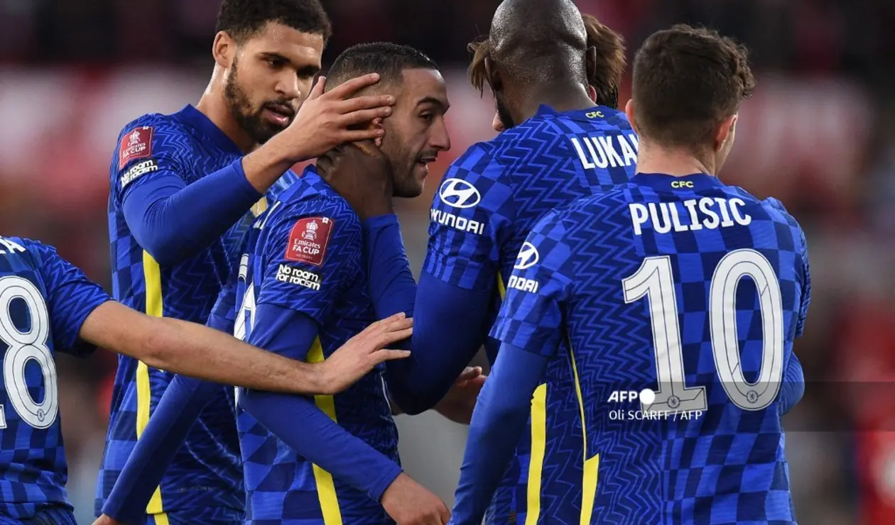 Chelsea eliminó a Middlesbrough en la FA CUP.