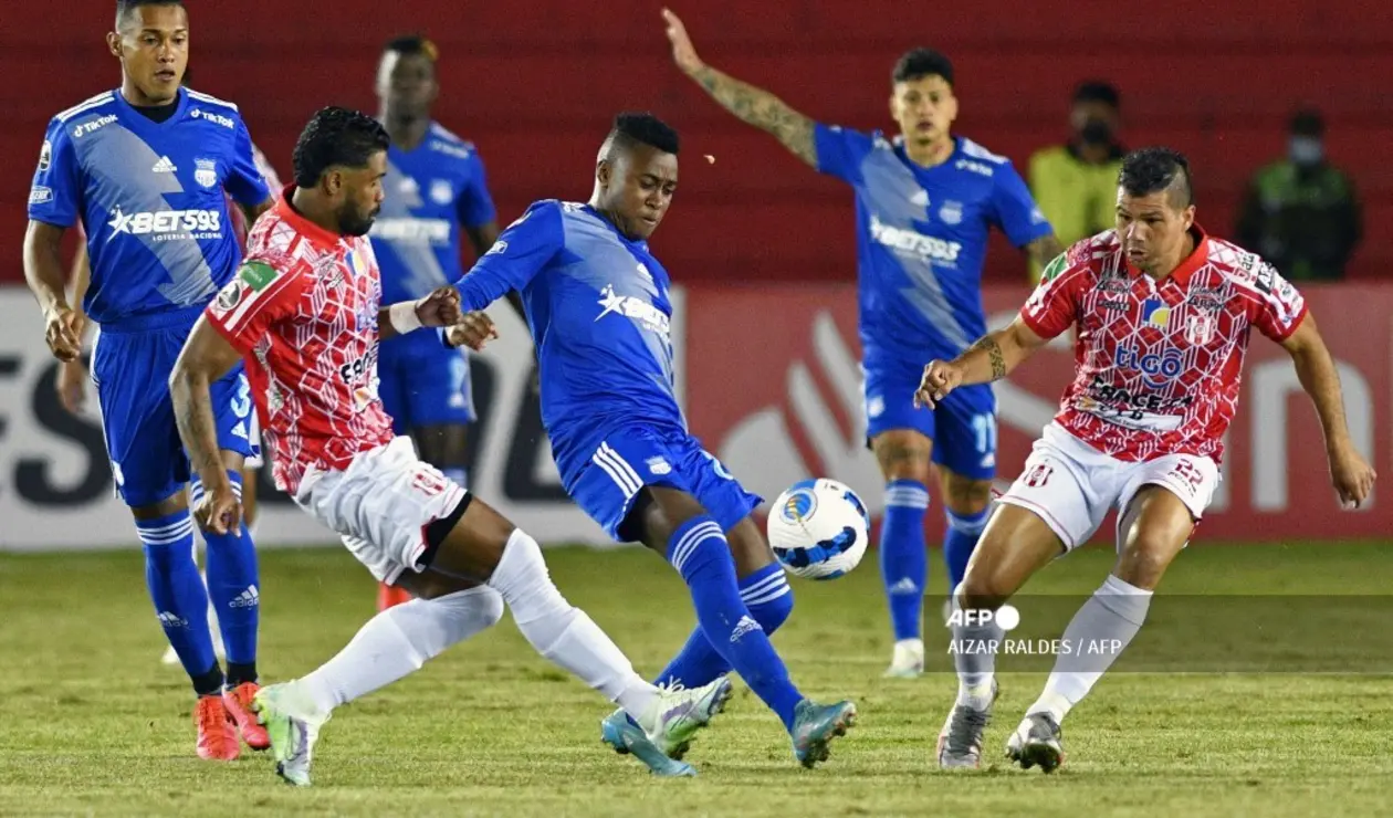 Independiente Petrolero vs Emelec, Copa Libertadores 2022.