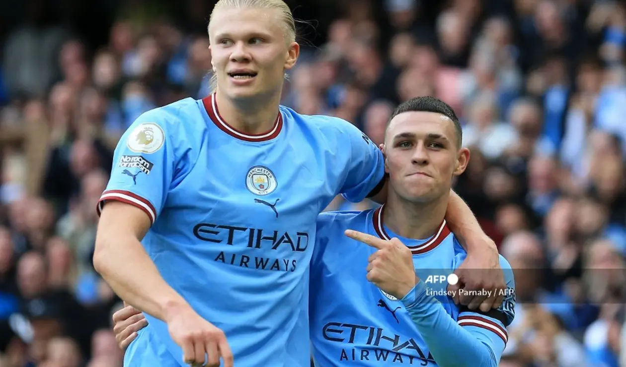 Haalan y Foden - Manchester City