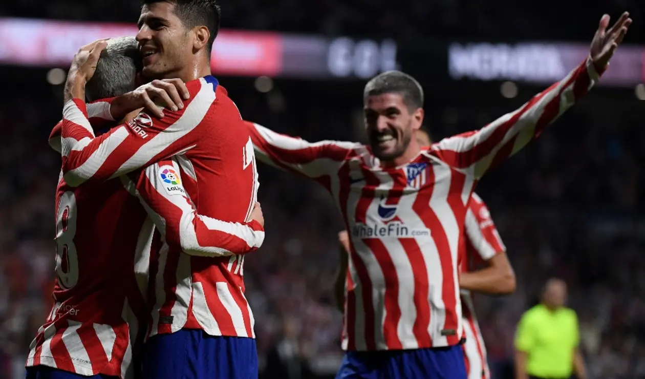 Atlético de Madrid es cuarto de la liga española.