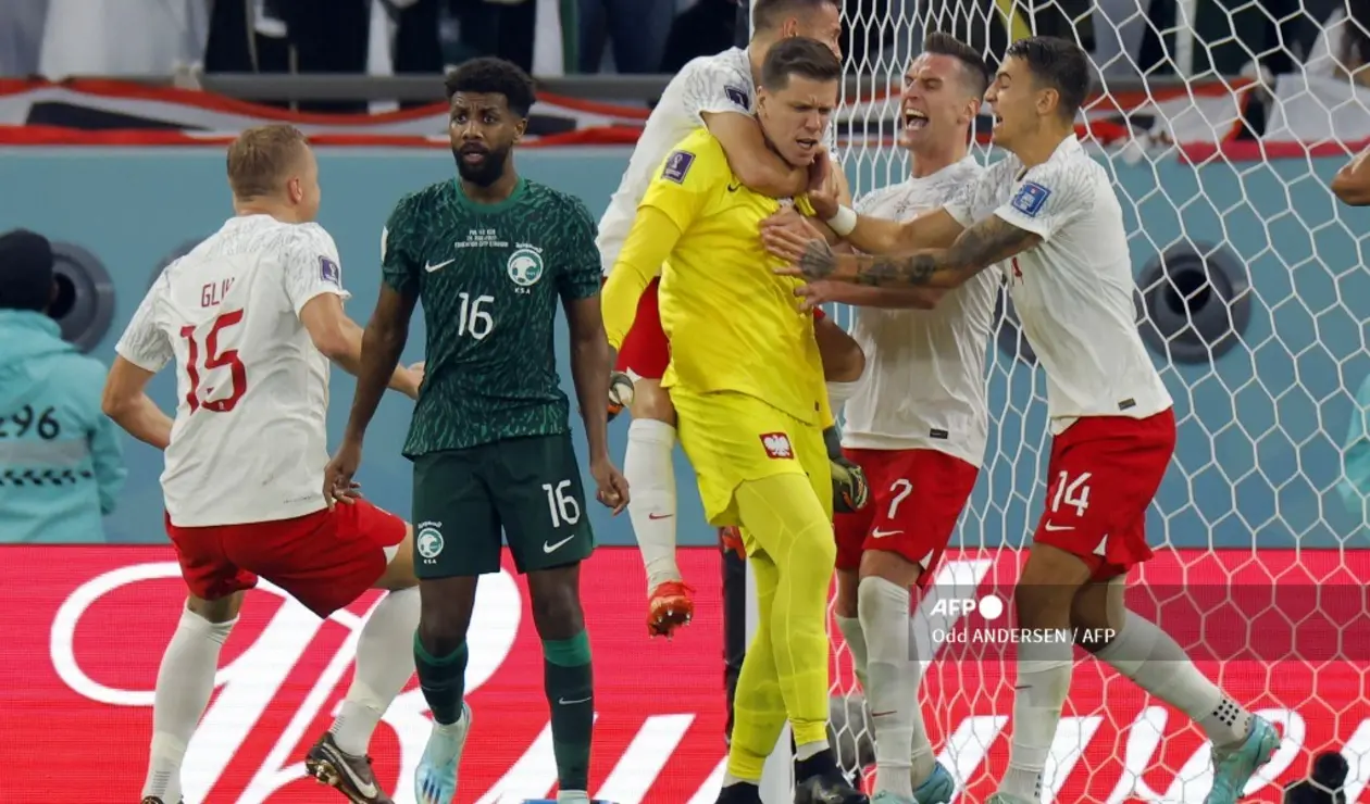 Chesny en su penal atajado ante Arabia