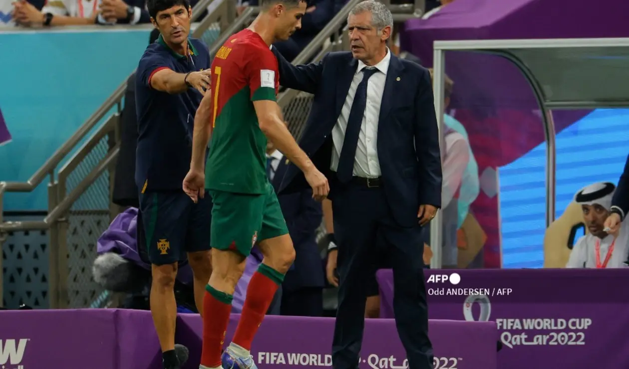 Fernando Santos defiende a Cristiano Ronaldo