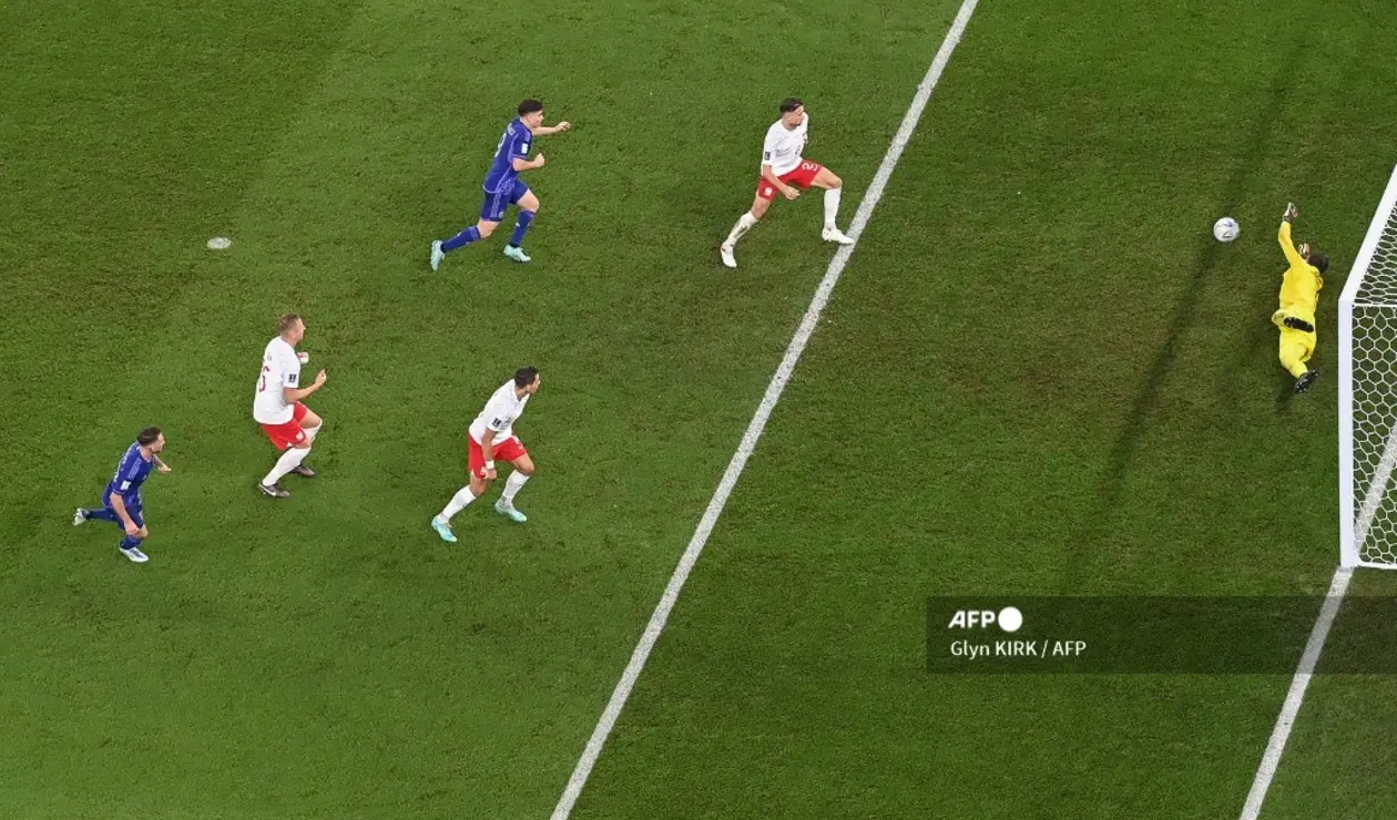 El gol de Macalister para la ventaja inicial de Argentina ante Polonia
